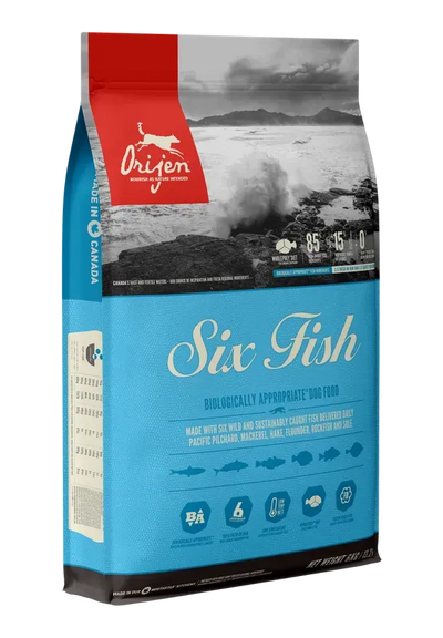 Orijen Six Fish Dog Food - PetsCura