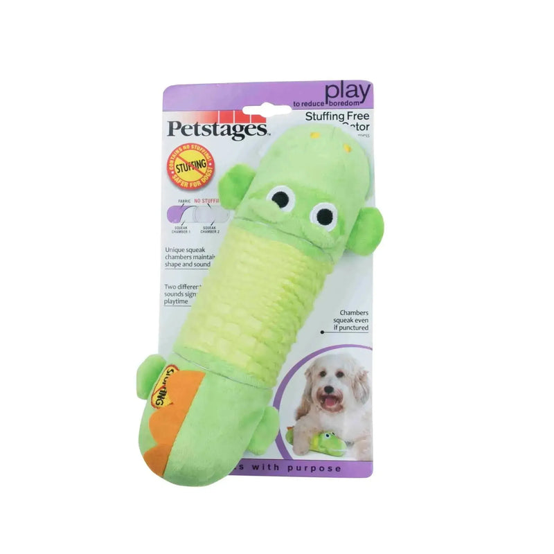 Stuffing Free Big Squeak Gator