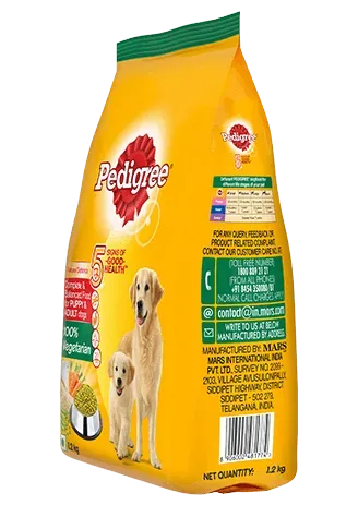 Pedigree Puppy And Adult Vegetarian Dog Food - PetsCura