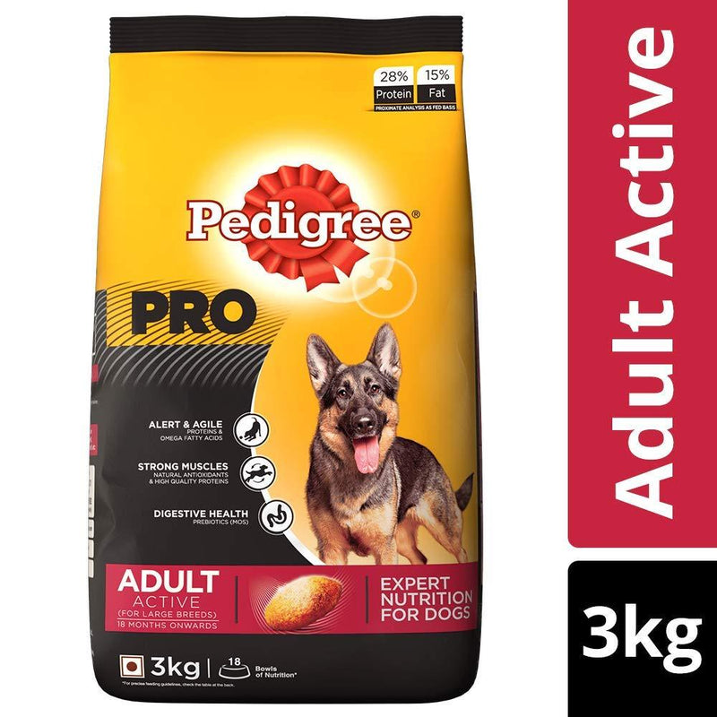 Pedigree Pro Expert Nutrition Active Adult - PetsCura