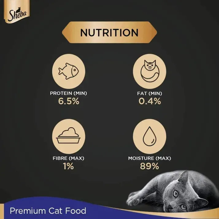 Sheba Premium Wet Cat Food - Chicken Loaf