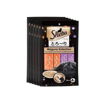 Sheba Melty Cat Treat- Maguro Tuna & Seafood Flavours - PetsCura