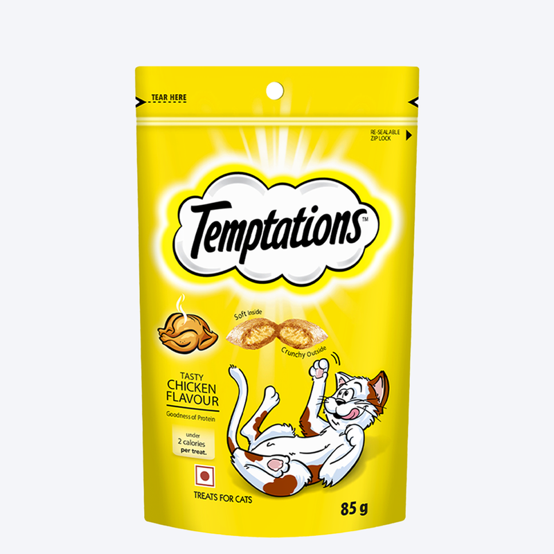 Temptations Cat Treat Tasty Chicken Flavour - PetsCura