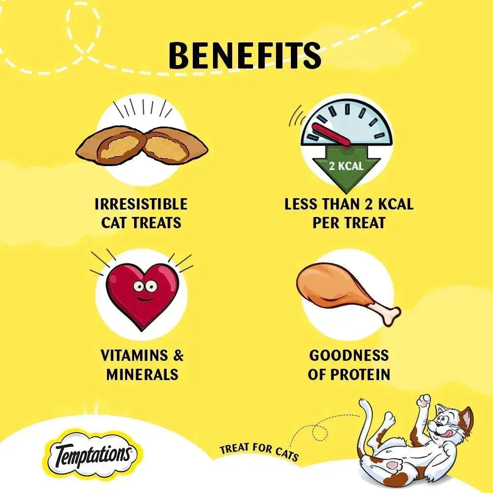 Temptations Cat Treat Tuna - PetsCura