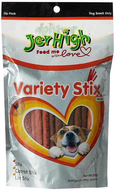 JerHigh Variety Stix - PetsCura